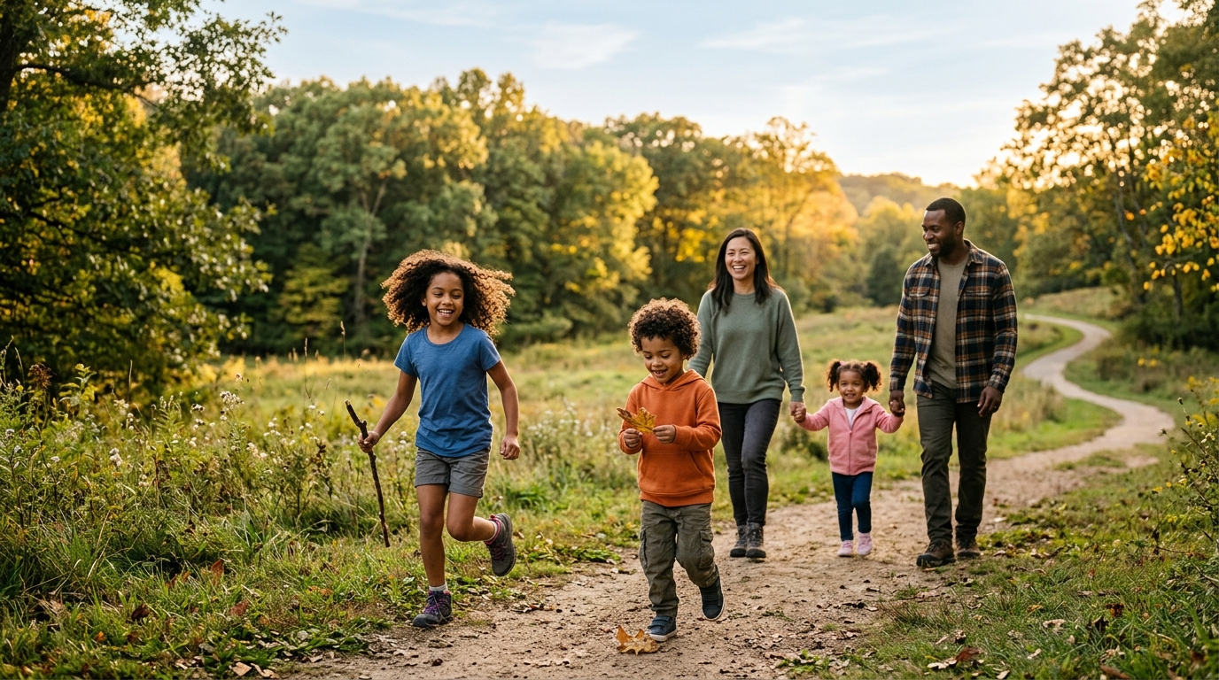 How Much Outdoor Time Do Kids Actually Need Each Day? What the Research Shows